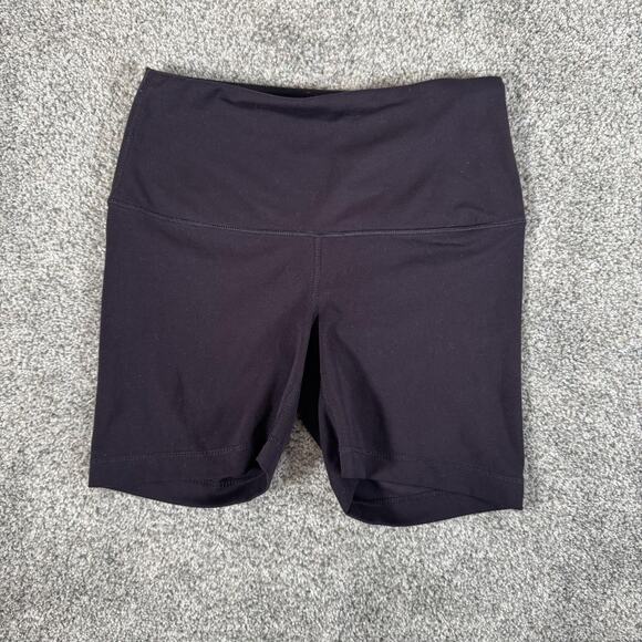 Yogalicious Shorts Womens XS Purple High Rise Biker 5 Inseam Athletic Workout - Picture 1 of 8